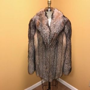 Silver Fox SAGA Fur Coat